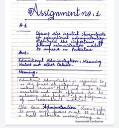 Assignment Handwriting Service