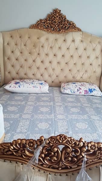 Urgently Selling New King Size Bed 2
