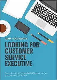 Job: Customer Services Executive