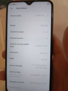 oppo A12 10by10 all ok pta h 3GB ram 32gb momery