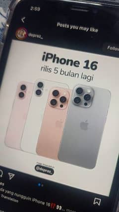 All sets of iphones are available.