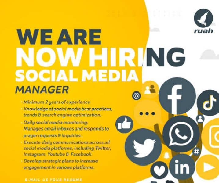 Required Social Media Manager 0