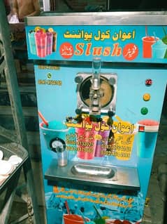 slush machine availab ice cream available for sel