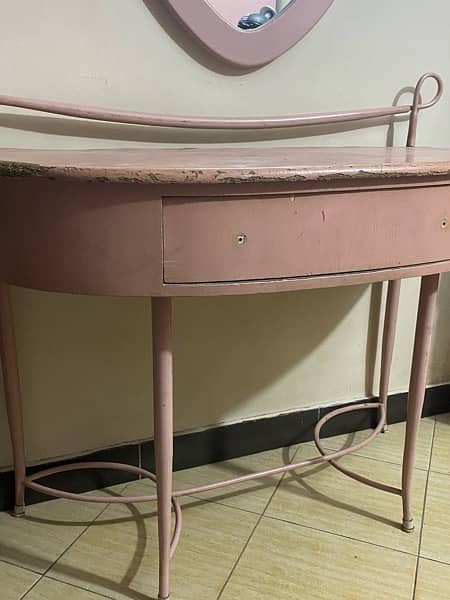 Babypink Dressing Table with drawer for girls’ room 4