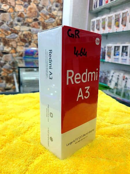 Redmi A3 4/64gb | Box pack 1