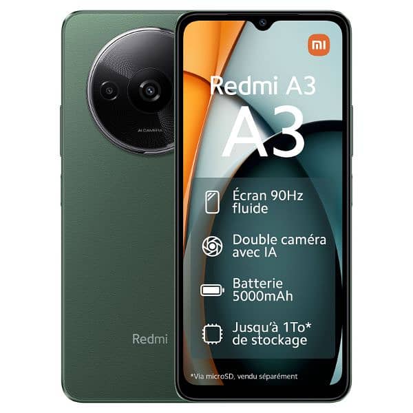 Redmi A3 4/64gb | Box pack 3