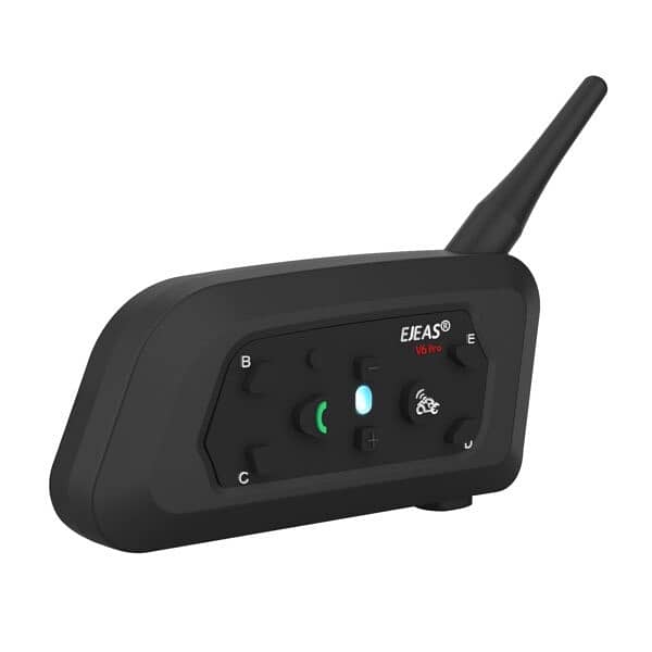 EJEAS v6 pro+ type C helmet intercom | helmet bluetooth device 0