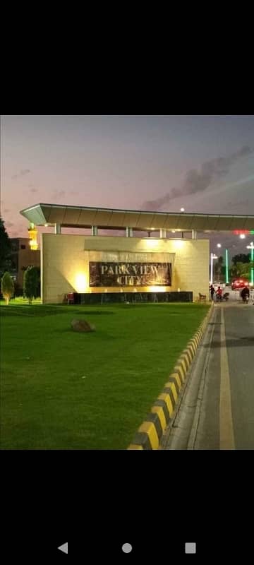 5M Residential plot available for sale in park view city Lahore. . . 4