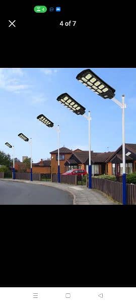 Solar led street light flood light able in stock 7
