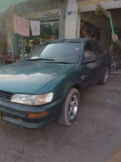 Indus Corolla green color 1.6 automatic transmission