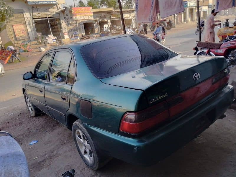 Indus Corolla green color ha 1.6 automatic transmission good condition 7