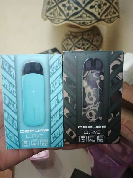 Depuff curve refillable pod device (vape) with extra coil (Combo) 4
