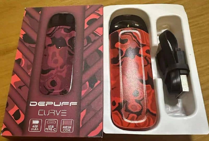 Depuff curve refillable pod device (vape) with extra coil (Combo) 6