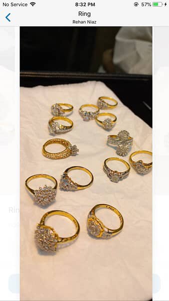 Tops ( Gold )  & Diamond Rings 13