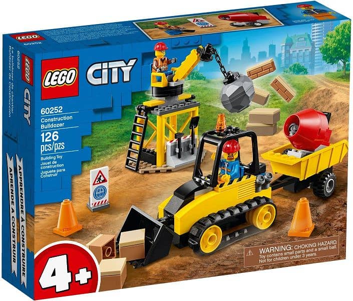 LEGO (. blue Bucket. ) 6161 Brick Box. 18