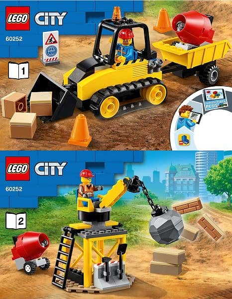 LEGO (. blue Bucket. ) 6161 Brick Box. 19