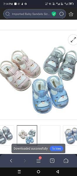 IMPORTED BABY SHOES 1