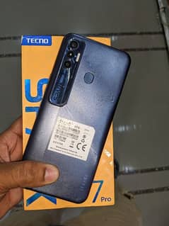 Tecno spark 7 pro 4/64 all okay with box urgent sell
