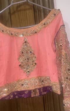 small size blouse with gown shadi dress