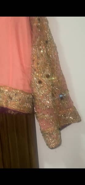 small size blouse with gown shadi dress 6