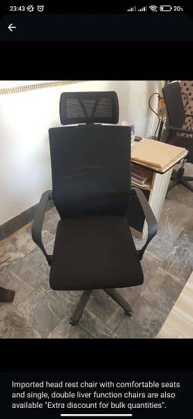 Computer Chair, Office Chair, Mesh black, Executive Chair 3