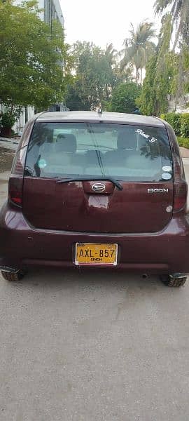 Daihatsu boon model 2007 registration 2012 0