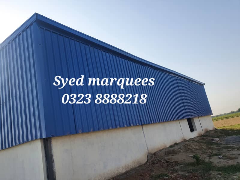 marquee manufacturer. industrial warehousing,  pvc marquee, dairy shed 1