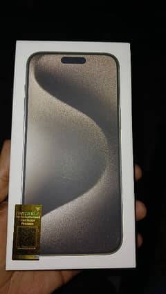 brand new I phone 15 pro max pta approved 0