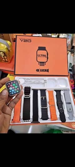 Y20 Ultra Sports version Smart Watch with 7 Straps 0
