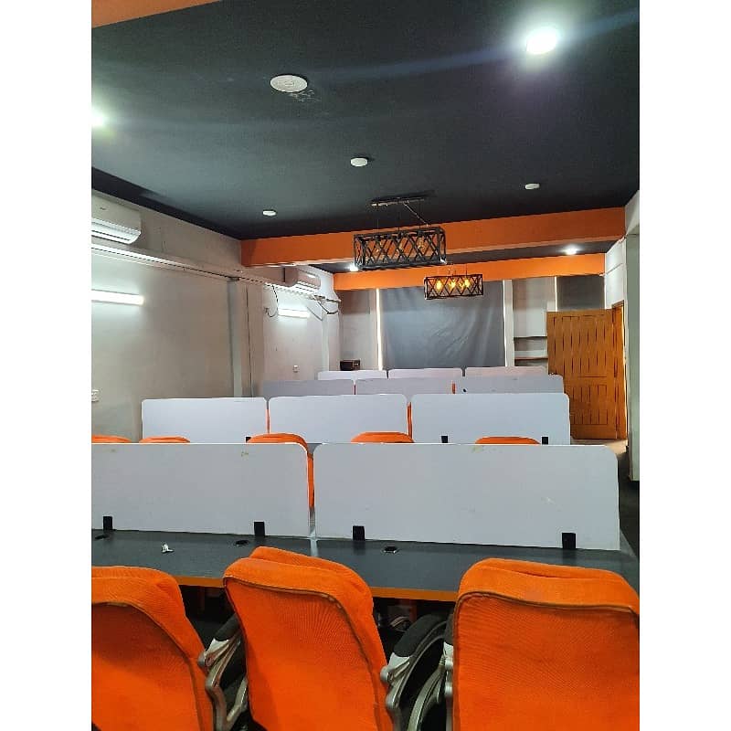 48 PERSON SETTING VIP FULL FURNISHED OFFICE FOR RENT 24& 7 TIME 5