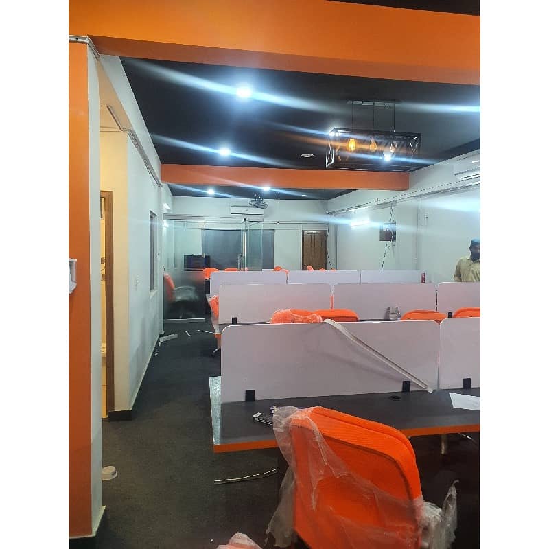 48 PERSON SETTING VIP FULL FURNISHED OFFICE FOR RENT 24& 7 TIME 16