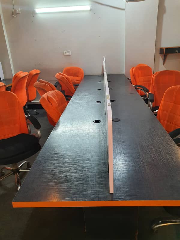 Phase 6 Vip Full Furnished Office For Rent 24&7 Time 55 Person Setting Lift Back Up 29