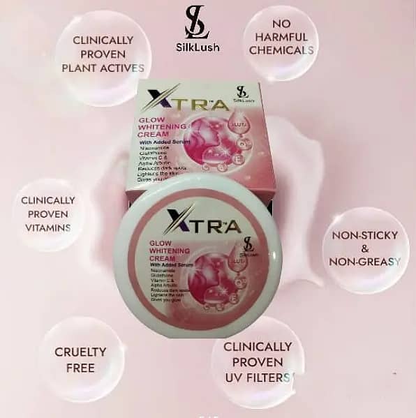 |Xtra Glow Whitening Cream|. 1