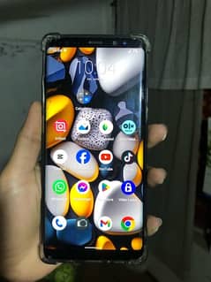 samsung note 8 for sale 6/128  pta prove exchange possible