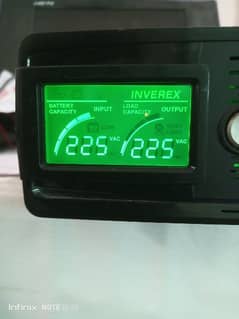 Solar Inverter INVEREX 12 Volt Single Battery