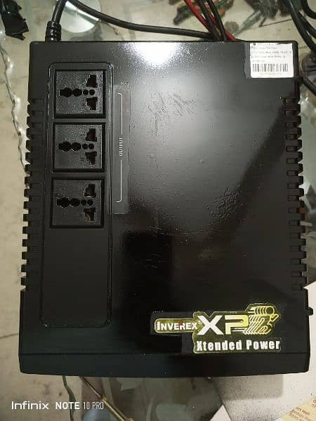 UPS Inverter INVEREX 12 Volt Single Battery 8