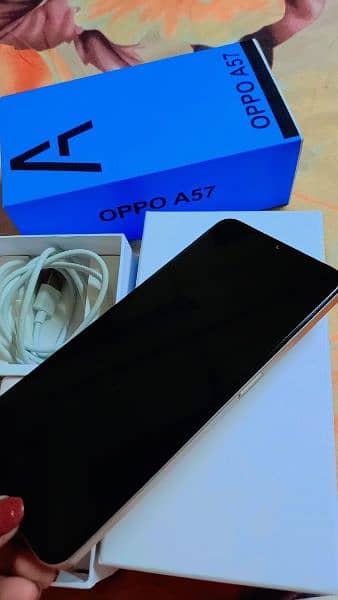 oppo A57 6gb 128gb memory all accessories with box 0