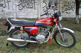 Honda CG 125cc model 2010 urgent for sale my WhatsApp 03019233146