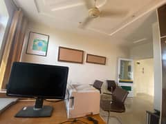 Sami Furnished Office available for Rent Quanchi Mor Sargodha