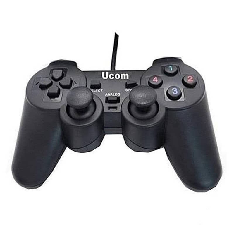 UCOM-704 PC Dual Shock Gaming Joystick Controller Game Pad For PC 2