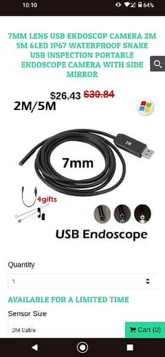 Endoscope camera