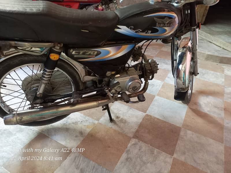 grace bike 70 cc condition 10 03121691223 2