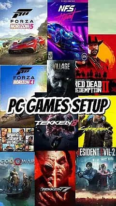 Pre installed Games (PC) available Every Game working 100%