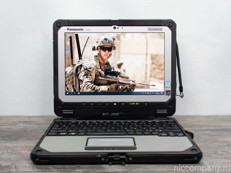 Panasonic CF-20 Toughbook i5 7th Gen Detachable 2 in 1 Touch Display 7