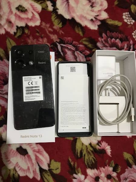 Redmi note 13 8+8/256 GB with complete box contact 03348872229 0