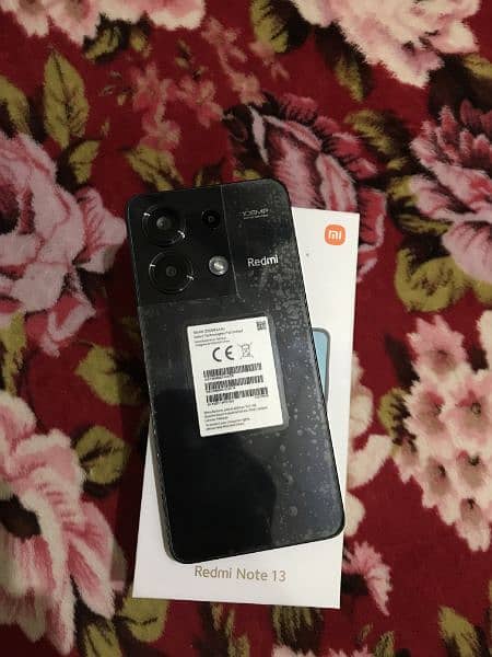 Redmi note 13 8+8/256 GB with complete box contact 03348872229 1