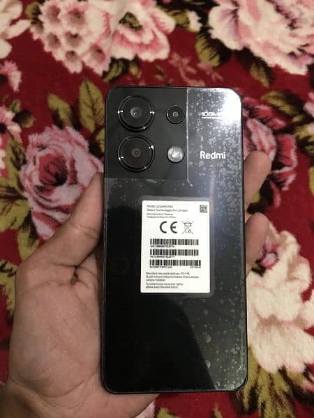 Redmi note 13 8+8/256 GB with complete box contact 03348872229 5