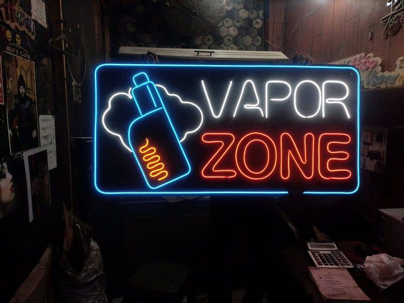 neon sign Size 18"X8 10