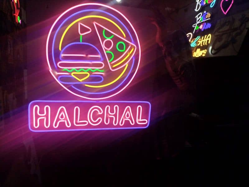neon sign Size 18"X8 12