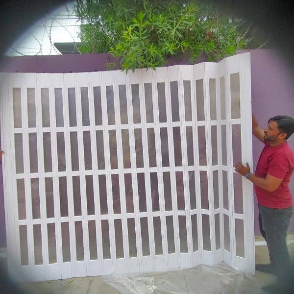PVC Folding Room Divider Screen for Sale in Excellent Condition! 2